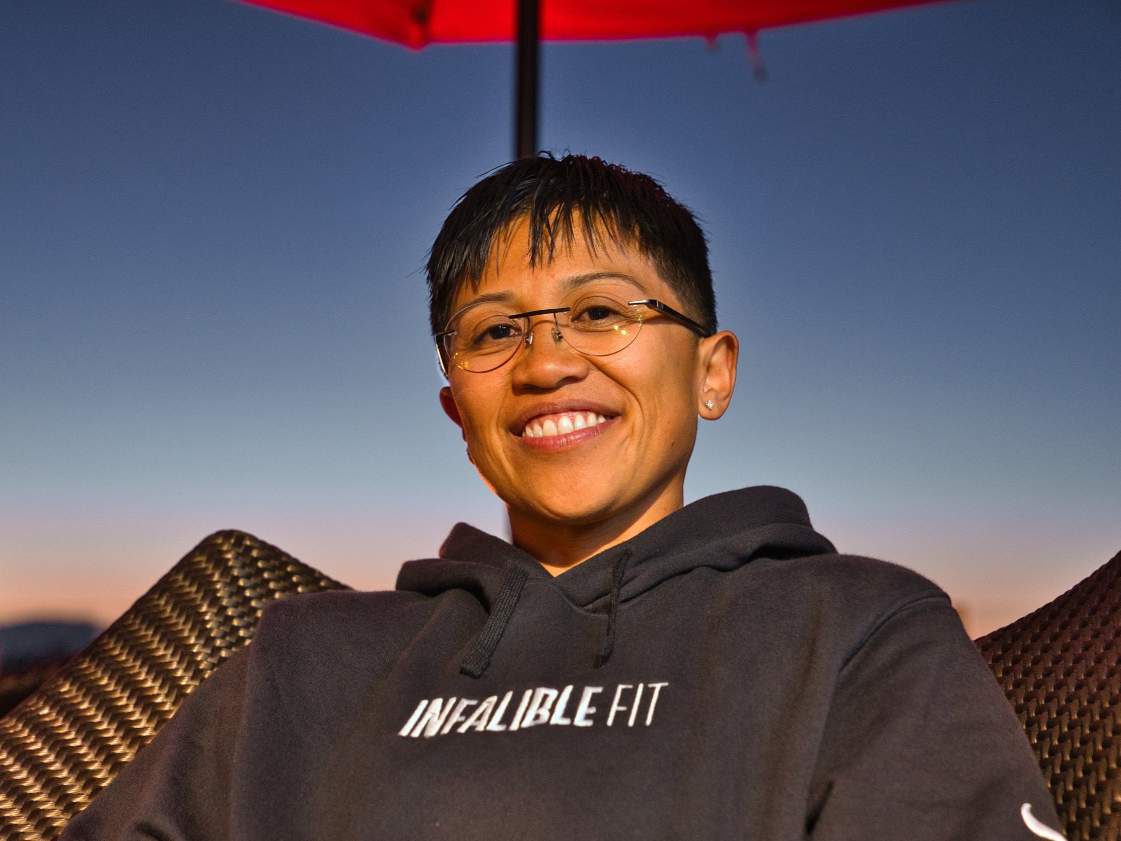 Joanne Castillo, founder and coach at Infalible Fit